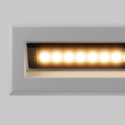 Подсветка для лестниц LED Bosca O045SL-L5W3K Maytoni уличный IP65 белый 1 лампа, плафон белый в стиле современный хай-тек LED фото 6