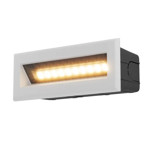 Подсветка для лестниц LED Bosca O045SL-L5W3K Maytoni уличный IP65 белый 1 лампа, плафон белый в стиле современный хай-тек LED фото 7
