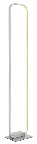Торшер LED Silla 67262S Globo  матовый никель 1 лампа, основание матовое никель в стиле минимализм хай-тек
