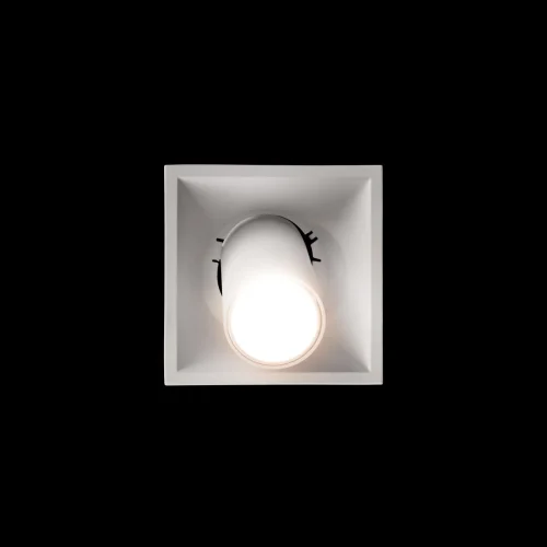 Светильник точечный LED Lens 10322/B White LOFT IT белый 1 лампа, основание белое в стиле современный хай-тек квадратный фото 4