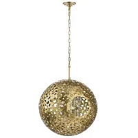 Светильник подвесной Verona 727081 Lightstar золотой 8 ламп, основание золотое в стиле арт-деко 