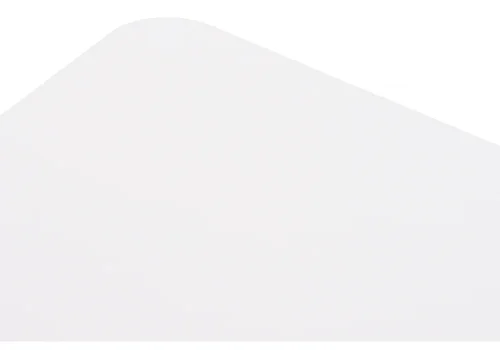 Прикроватная тумба Клео 2 белая / белая 446220 Woodville столешница прозрачная из  фото 3