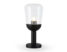 Парковый светильник ST2085 Ambrella light уличный IP54 чёрный 1 лампа, плафон прозрачный в стиле хай-тек современный E27