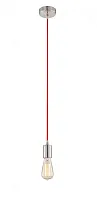 Светильник подвесной лофт NOEL A13 Globo без плафона 1 лампа, основание матовое никель в стиле лофт 