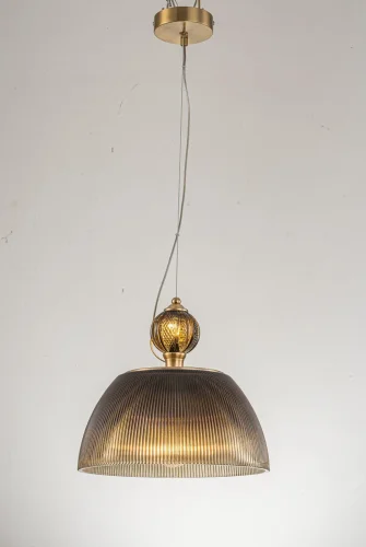 Светильник подвесной Madonna EH 1.P1 DG Arti Lampadari зелёный 1 лампа, основание золотое в стиле современный  фото 3