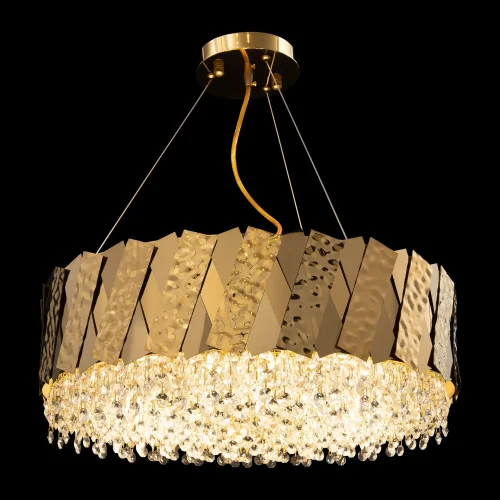 Люстра подвесная Artistico MOD017PL-05BS Maytoni золотая прозрачная на 5 ламп, основание латунь в стиле современный  фото 3