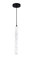 Светильник подвесной Thrill 2052/01/01P Stilfort белый 1 лампа, основание серое в стиле современный трубочки