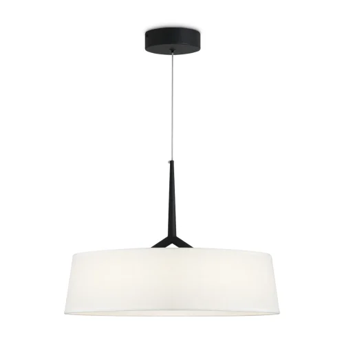Светильник подвесной LED Vabi FR6132PL-L15B Freya белый 1 лампа, основание чёрное в стиле современный  фото 2