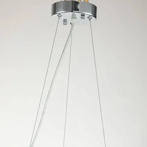 Люстра подвесная Beluta 3018-10P Favourite белая на 10 ламп, основание хром в стиле современный  фото 3