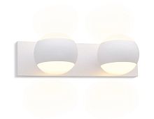 Бра Wallers FW573 Ambrella light белый 2 лампы, основание белое в стиле современный хай-тек 