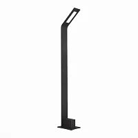 Парковый светильник LED Ansa SL094.445.01 St-Luce уличный IP65 чёрный 1 лампа, плафон чёрный белый в стиле современный LED