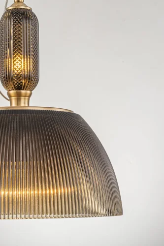 Светильник подвесной Madonna EH 1.P2 DG Arti Lampadari зелёный 1 лампа, основание золотое в стиле современный  фото 2