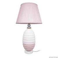 Настольная лампа Belette 10261T/L LOFT IT белая 1 лампа, основание розовое белое керамика в стиле классический современный 