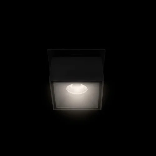 Светильник точечный LED Top 10325/B Black LOFT IT чёрный 1 лампа, основание чёрное в стиле современный хай-тек квадратный фото 4