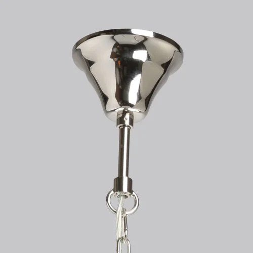 Люстра подвесная Оливия 306014808 MW-Light белая на 8 ламп, основание никель в стиле современный шар фото 10