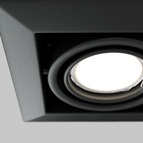 Светильник карданный Metal DL008-2-01-B Maytoni чёрный 1 лампа, основание чёрное в стиле современный  фото 4