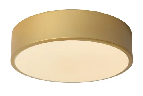 Светильник потолочный LED Unar 79185/20/02 Lucide белый 1 лампа, основание матовое золото латунь в стиле современный 