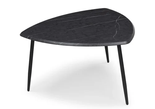 Комплект столиков Лойс мрамор черный / дуб антик 516569 Woodville столешница дуб мрамор черный из мдф фото 8