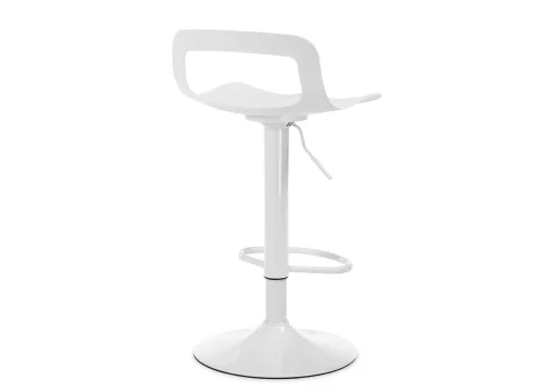 Барный стул Volt white 15671 Woodville, /, ножки/металл/белый, размеры - *970***380*390 фото 4