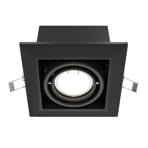 Светильник карданный Metal DL008-2-01-B Maytoni чёрный 1 лампа, основание чёрное в стиле современный  фото 2