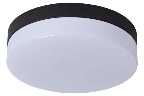 Светильник потолочный LED Biskit 79111/24/30 Lucide белый 1 лампа, основание чёрное в стиле современный  фото 2