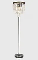Торшер Мартин CL332991 Citilux  прозрачный 9 ламп, основание коричневое венге в стиле классический современный лофт
