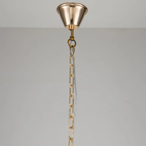 Люстра подвесная Medea 2696-5P Favourite прозрачная на 5 ламп, основание золотое в стиле современный  фото 2
