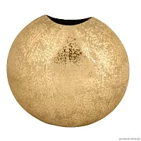 Ваза декоративная Kurashiki 421186 Eglo, цвет - золотой, материал - алюминий, купить с доставкой по Москве и России.