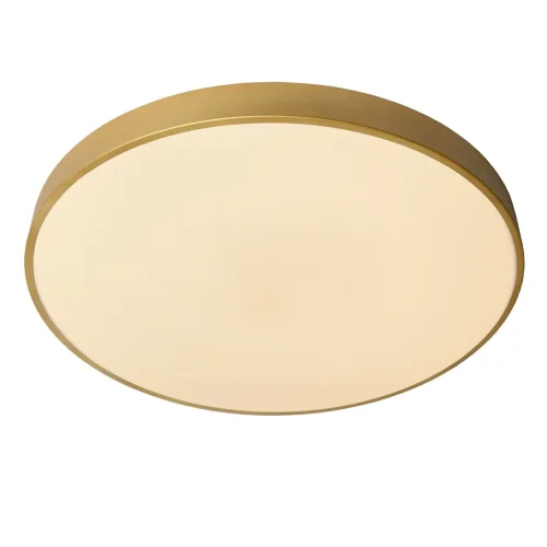 Светильник потолочный LED Unar 79185/60/02 Lucide белый 1 лампа, основание матовое золото латунь в стиле современный  фото 3