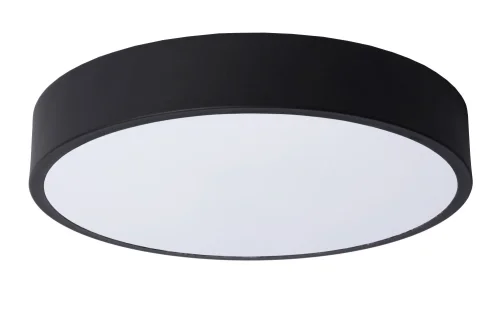 Светильник потолочный LED Unar 79185/30/30 Lucide белый 1 лампа, основание чёрное в стиле современный  фото 2