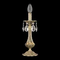 Настольная лампа 71100L/1-31 FP Bohemia Ivele Crystal без плафона 1 лампа, основание бронзовое металл в стиле классический sp