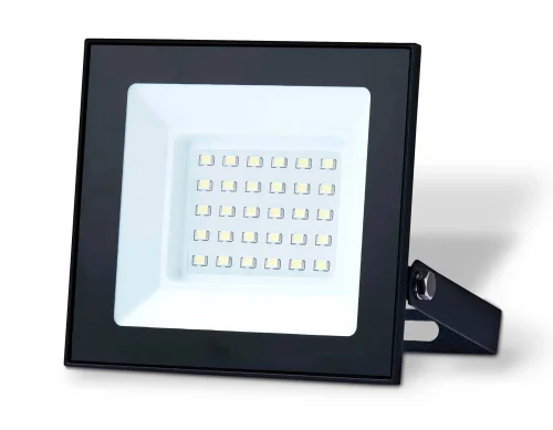 Прожектор LED ST8016 Ambrella light уличный IP65 чёрный 1 лампа, плафон чёрный в стиле хай-тек современный LED фото 2