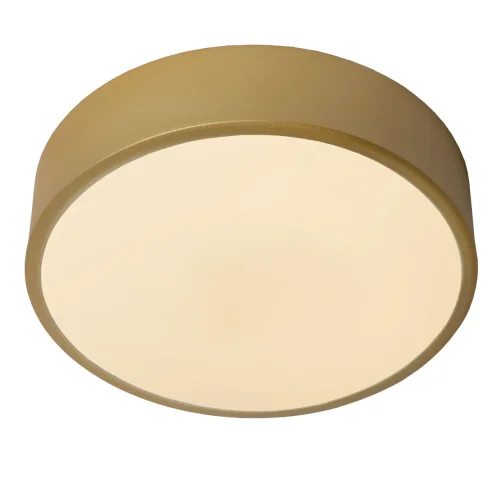 Светильник потолочный LED Unar 79185/20/02 Lucide белый 1 лампа, основание матовое золото латунь в стиле современный  фото 3