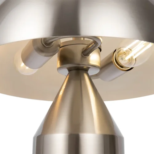 Настольная лампа Eleon FR5218TL-02N Freya никель 2 лампы, основание никель металл в стиле современный лофт  фото 6