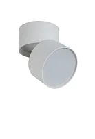 Светильник накладной LED CLT 130CW WH Crystal Lux белый 1 лампа, основание белое в стиле современный круглый