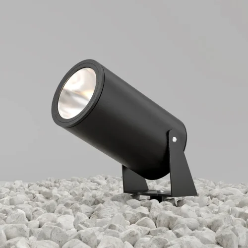Прожектор LED Bern O050FL-L30GF3K Maytoni уличный IP65 графит 1 лампа, плафон графит в стиле современный хай-тек LED фото 3