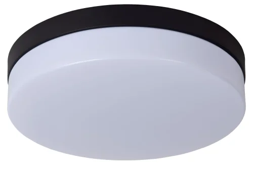Светильник потолочный LED Biskit 79111/30/30 Lucide белый 1 лампа, основание чёрное в стиле современный  фото 2